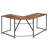 Anrielle L-Shaped Steel Writing Desk-1957729600