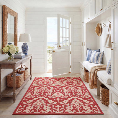 Tapis intérieur / extérieur Galena Performance Damask