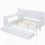 Canapé-lit en bois avec 3 tiroirs, ports USB et bureau-989383143-989383142