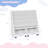 2-in-1 Mobile Storage Shelf - MDF Bookcase with Deep Pockets & Rolling Bins, Multi-Scene Organizer