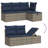  6 Piece Patio Sofa Set With Cushions Poly Rattan-1939799390-1939799388