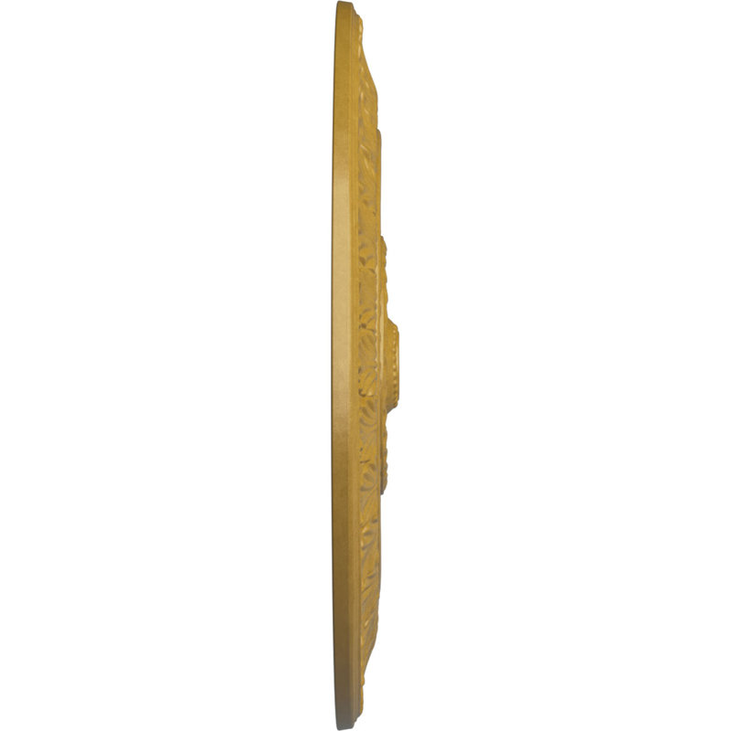 Médaillon de plafond 26 "P 5/16" x P 2 1/4 ", Or iridescent