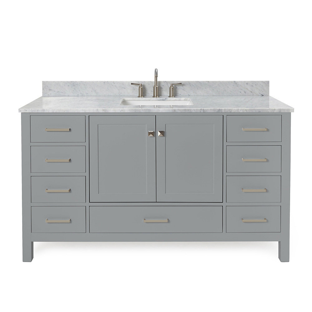 Flynt 61" Single Bathroom Vanity Set Hokku Designs Base