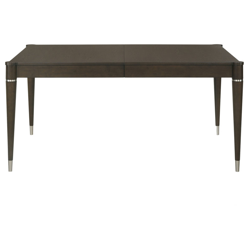 Ash Brown Extension Leaf Dining Table