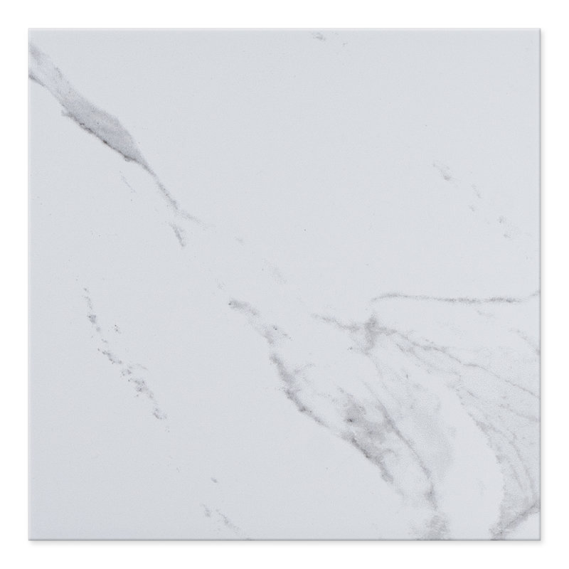 Jonico 8,78 po X 8,78 po Carrelage mural et de plancher en porcelaine mat, Blanc jour