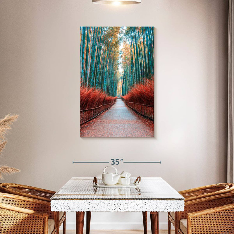 Alvord Iconic Arashiyama Forest, 45" H x 30" W