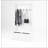 Entryway Bench with Standing Coat Rack, Hall Tree with Shoe Storage Bench, Entryway Organizer with 5 Hooks,