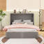 Lit escamotable double avec tiroir et un ensemble de prises et ports USB-494292392-494292393