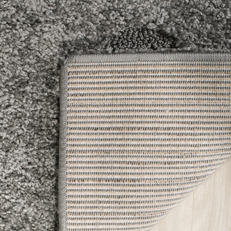 Benedetti Hooked Rug, Rectangle 122 x 183 cm, Grey