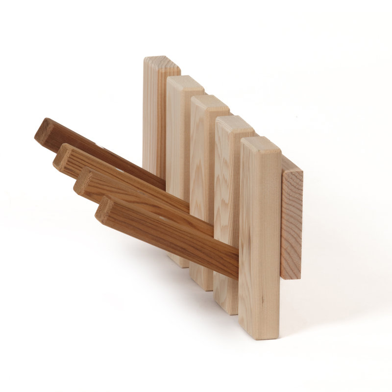 Royal Saunas Hongyuan Wood Towel Rack