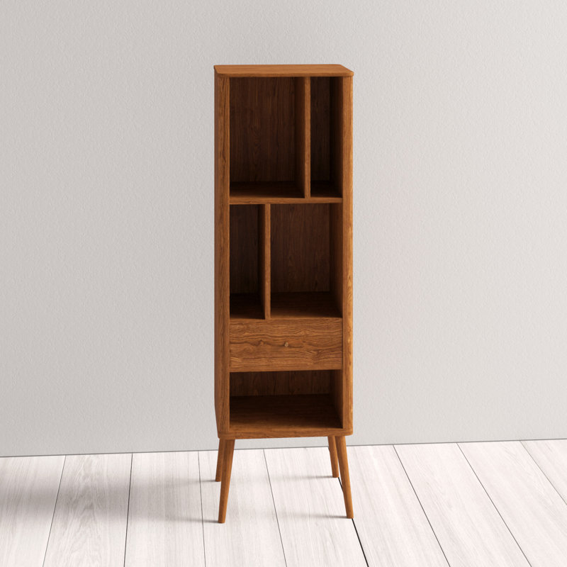 Plattsburg 153.1cm H x 39cm W Standard Bookcase