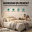 62.99-Inch LED Arch Floor Lamp, White-2119110940