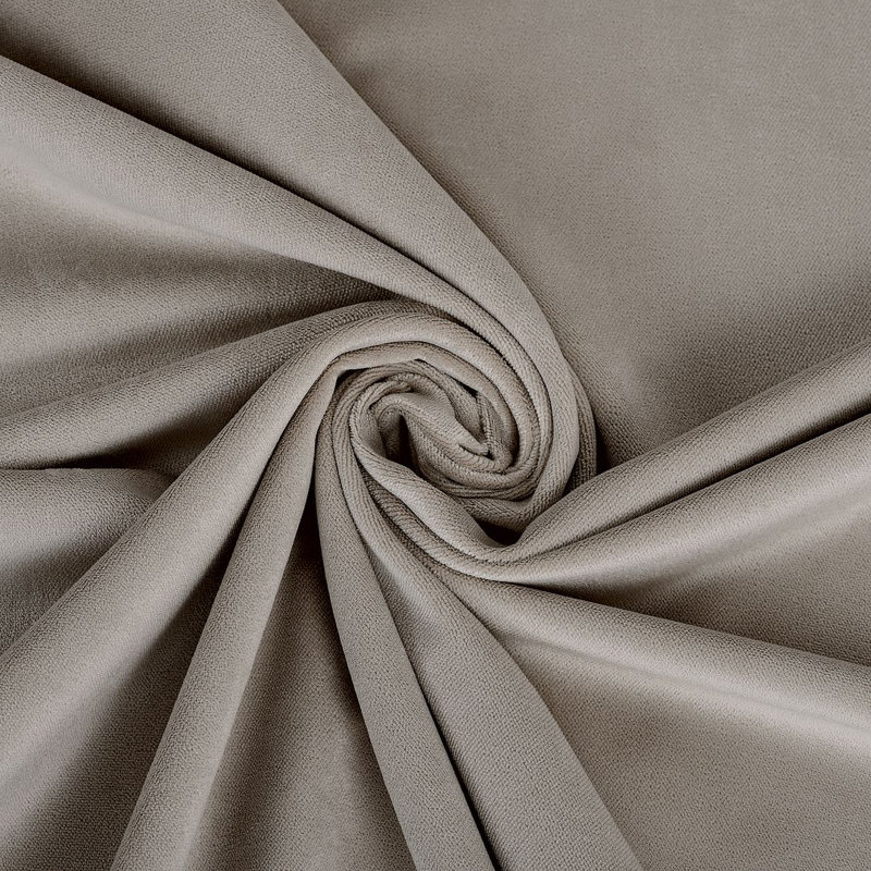Luxury Matte Velvet Tablecloth, 15 Seashell, 150" L x 52" W