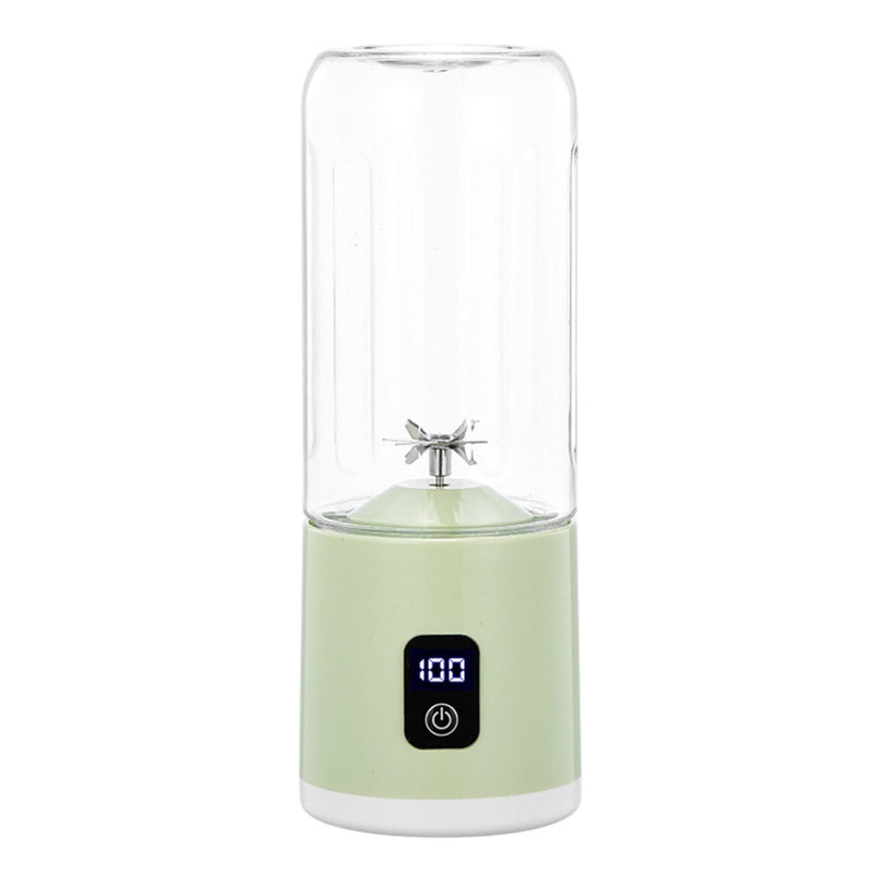 Wireless Portable Juicer Cup Juicer, White,Green