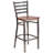 Loughran Ladder Back Metal Restaurant Barstools-21223156-94596160-94596161