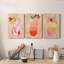 Tropical Cocktail II - ensemble de 3 peintures sur toile tendue-345752731