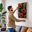 Hibiscus Study Botanical - Wrapped Canvas-368823465-368823460