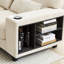 L-shaped Modular With Storage And Corduroy For Home Office High Sponge Filled Sectional Cup Holder-1679121034-1679121039