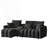 Modern Sectional Cloud Sofa With Console