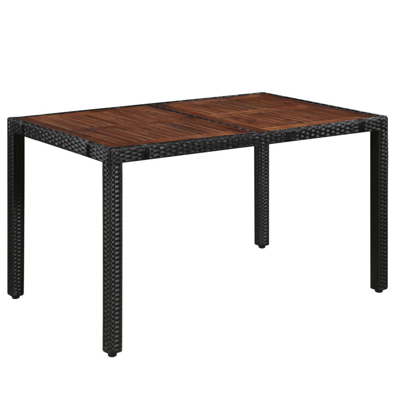 Barahona 6 - Person Acacia Patio Dining Set with Rectangular Table