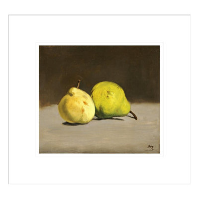 «Deux Poires» par Edward Manet - Impression numérique sur toile