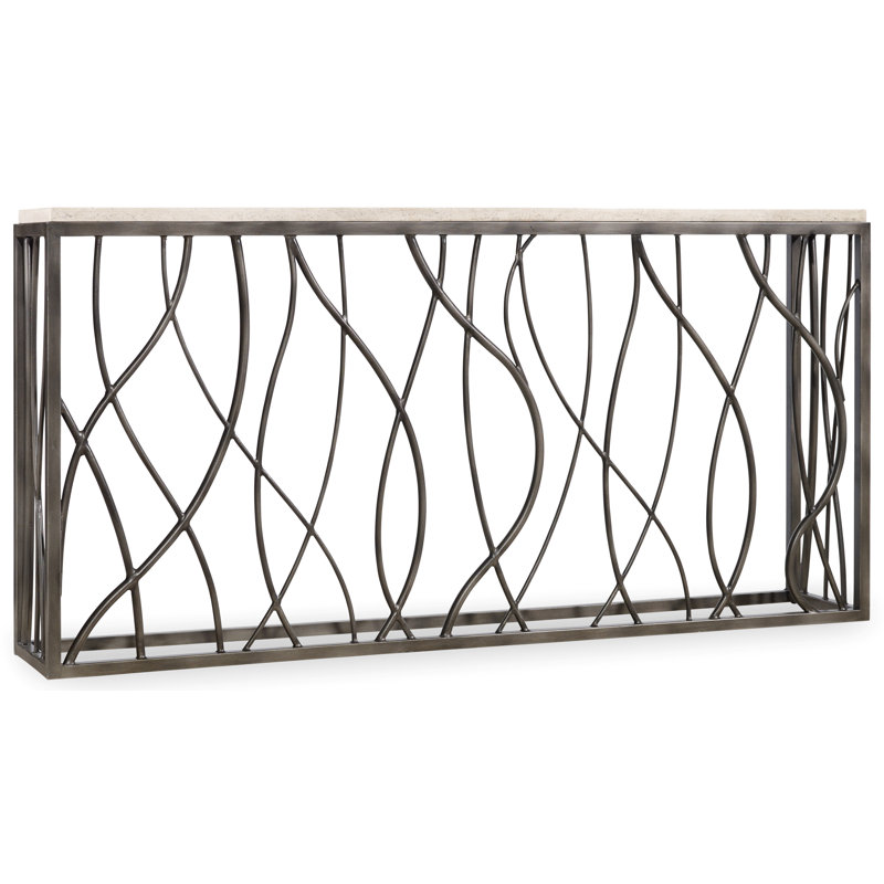 Occasional Stone Console Table, 34" H x 68" W x 12" D