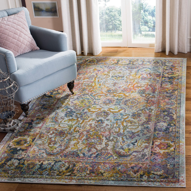 Sanor Performance Oriental Rug, Rectangle 8' x 10'