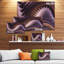 « mauve ondulations », art mural sur toile tendue-19242595