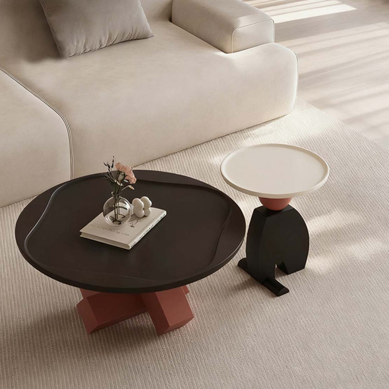 Artistic Round Coffee Table