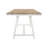 Rectangular Counter Height Dining Table Brown