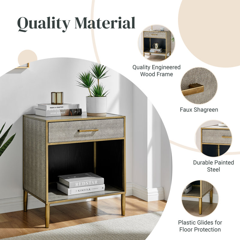 End Table with Storage