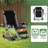 Reclining Folding Zero Gravity Chair with Cushion-92449376