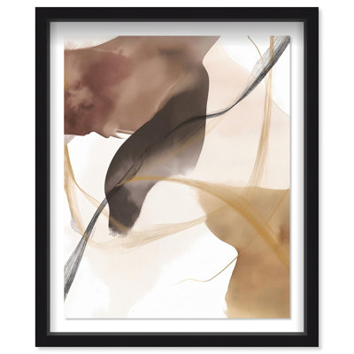 Oliver Gal Le Dancer II Abstract - Luxury Shadowbox Framed Wall Art