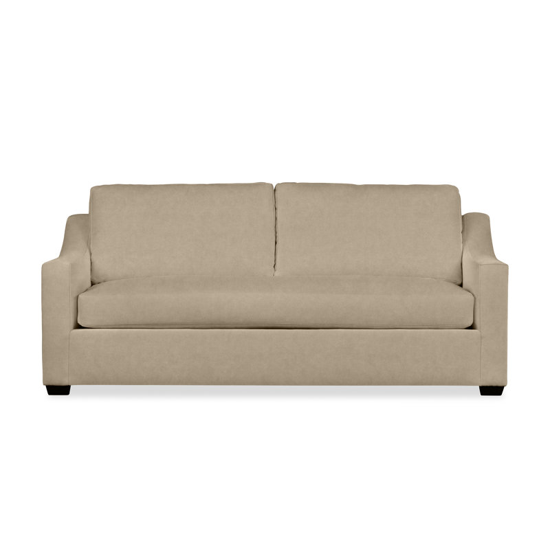 Cranbrook Upholstered 88'' Sofa, Bella Toast Performance Velvet