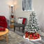 Arbre de Noël en flocage artificiel pin cachemire-121940229