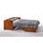 Towe Queen Murphy Bed with Mattress and Power Outlets-844030959