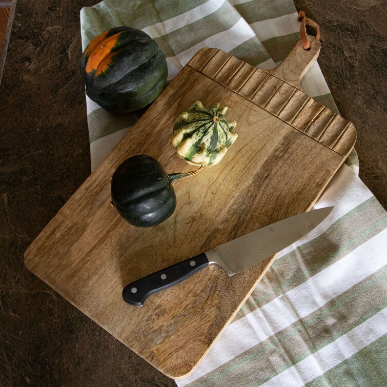 Wooden Cutting Board - Brown/mango wood - Home All
