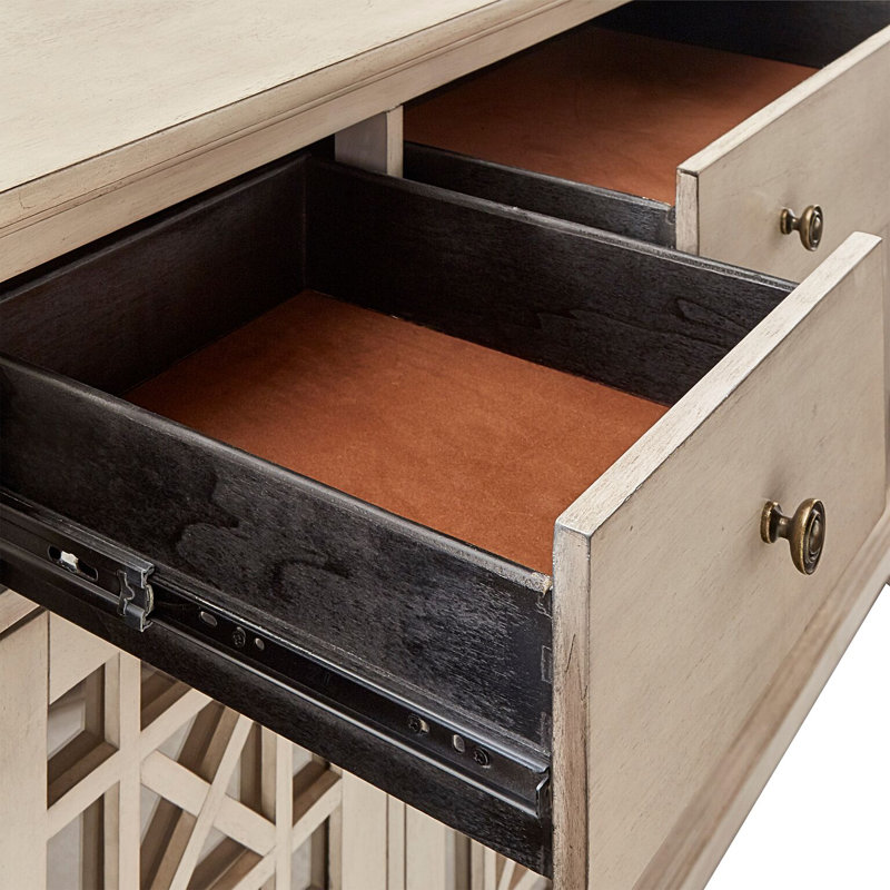 Console 65,75" Clayborne, Blanc antique