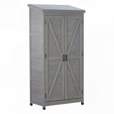 Armoire de rangement en bois