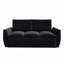 Canapé-lit 70,9 po, canapé-lit convertible 3 places avec ensemble 2-en-1 d'oreiller et de couverture, causeuse en velours multifonctionnelle-1297605485