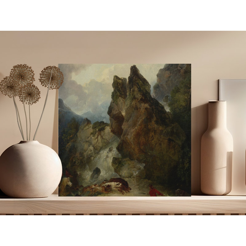 Jonson 1 Piece Wrapped Canvas Wall Art Set, 12x12