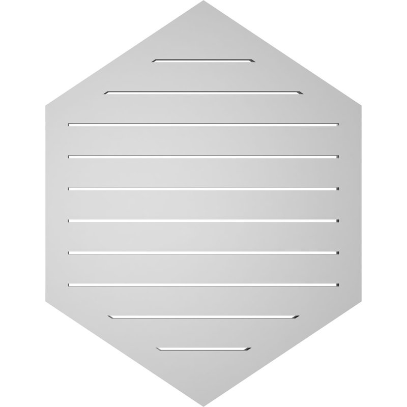 Pente verticale verticale en uréthane 8 pi, H 1,5 po x l 28 po x L 36 po