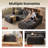 Nathasa 2 - Piece No Assembly Required Upholstery Sofa, Free Combination Compression Sectional, Cloud-like Couch with Ottoman-1745098338-1745098343