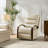 Azilda 29" Genuine Leather Push-Back Swivel Recliner-1958668170