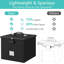 Ensemble de 2 boîtes de rangement de documents suspendues ignifuges et verrouillables