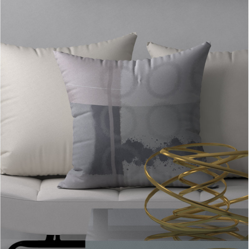 Reversible Throw Pillow, 18" x 18"