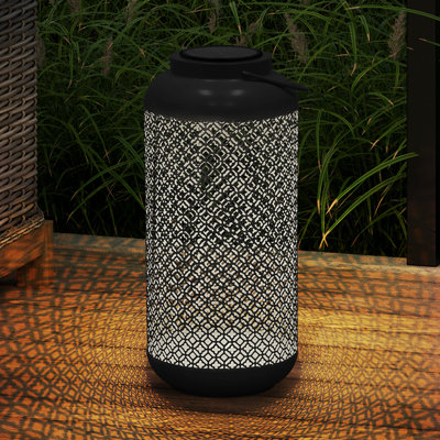 17Inch Metal Solar Powered Lantern