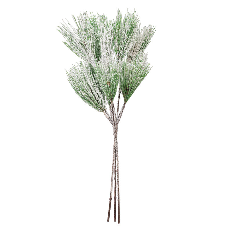 Ensemble de 3 branches de pin artificielles