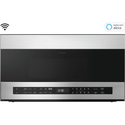 Sharp 1.9 Cubic Feet Over The Range Microwave with Sensor Cooking