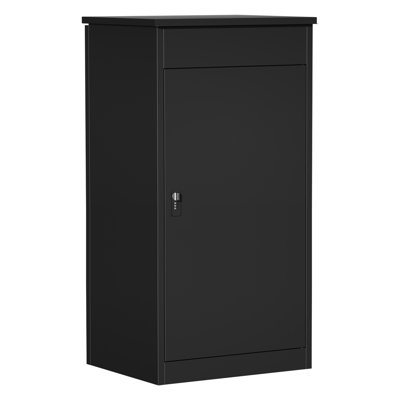 Galvanized Steel Locking Parcel Package Drop, Outdoor Parcel Box, Package Delivery Box